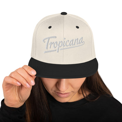 Tropicana Baseball logo Snapback Hat