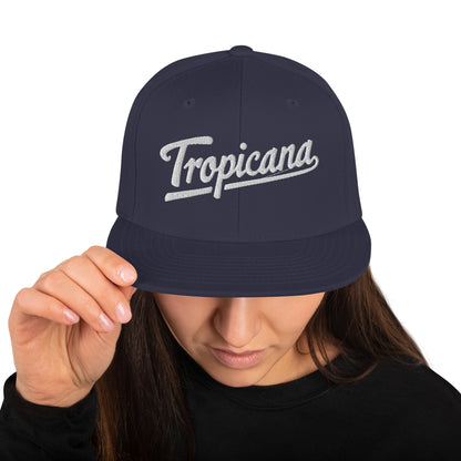 Tropicana Baseball logo Snapback Hat