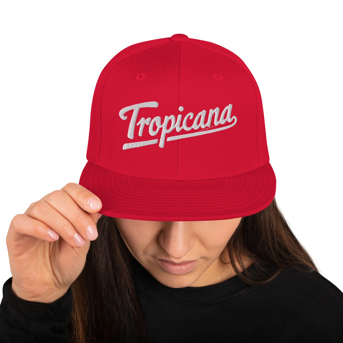 Tropicana Baseball logo Snapback Hat