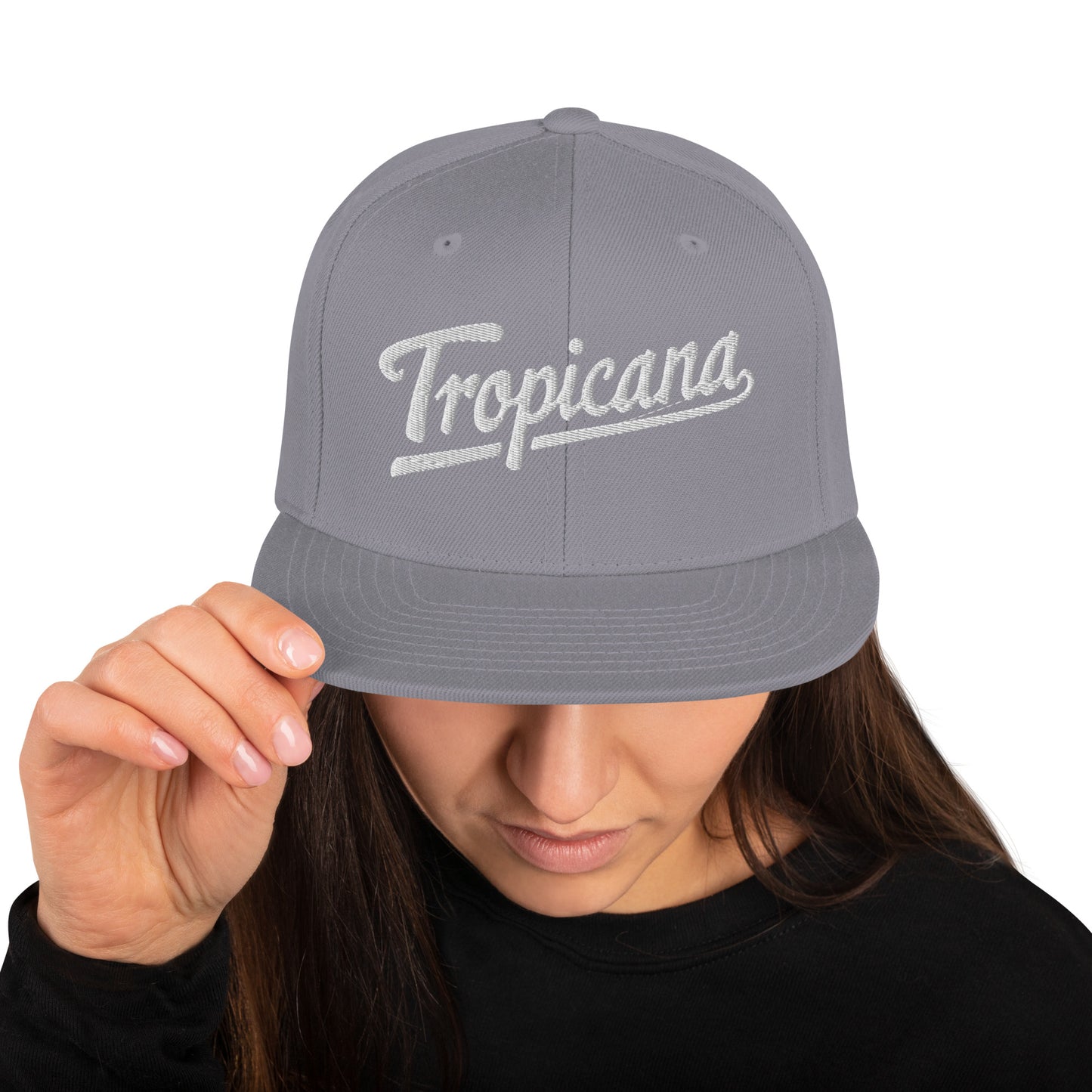 Tropicana Baseball logo Snapback Hat