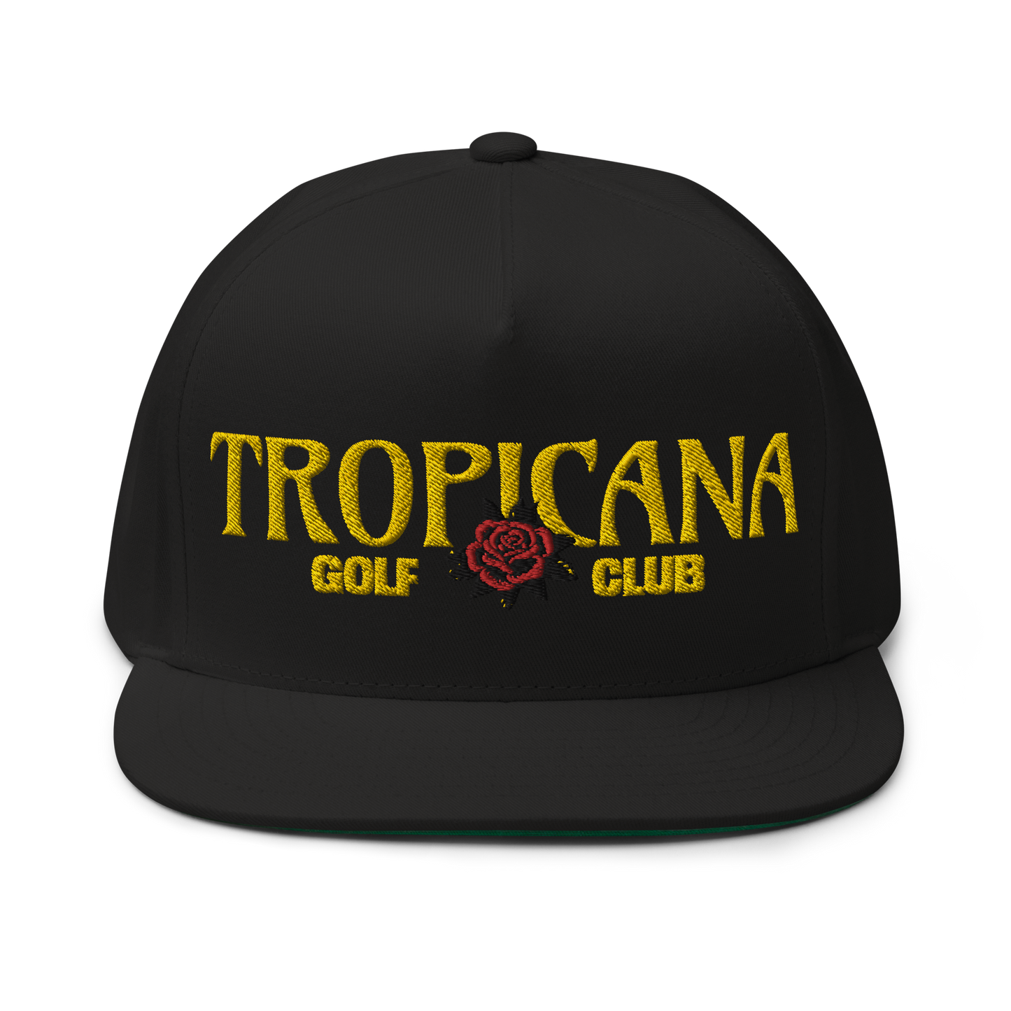 Tropicana Roses Flat Bill Cap