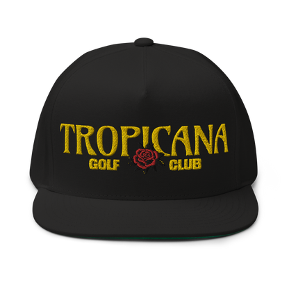 Tropicana Roses Flat Bill Cap