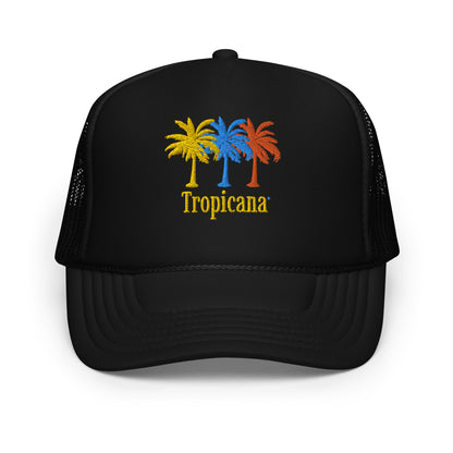 Tropicana Palm Foam trucker hat