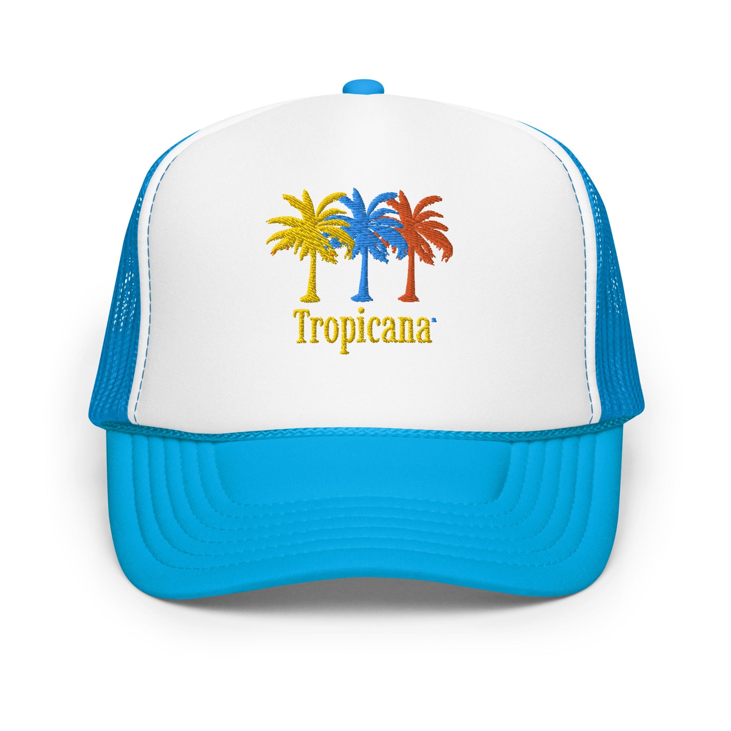 Tropicana Palm Foam trucker hat