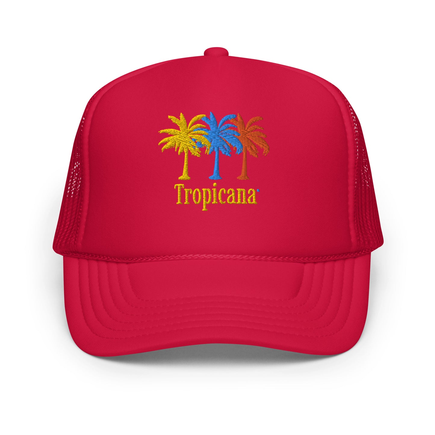 Tropicana Palm Foam trucker hat