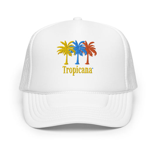 Tropicana Palm Foam trucker hat
