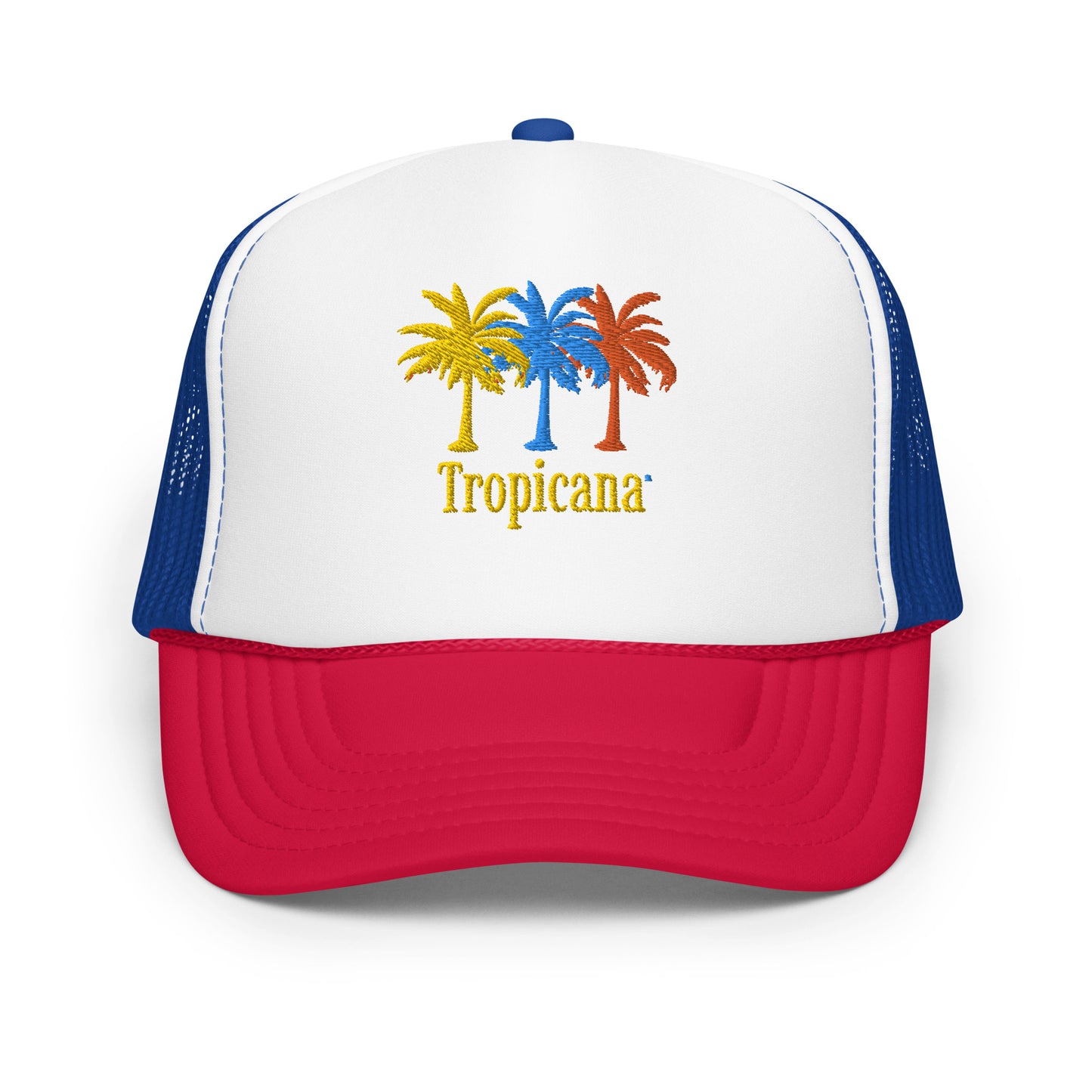 Tropicana Palm Foam trucker hat