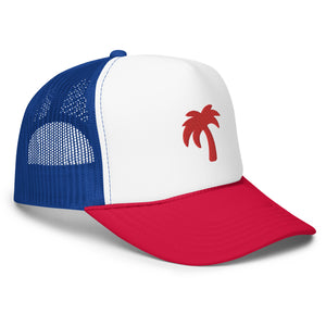 4TH OF JULY PALM Foam trucker hat
