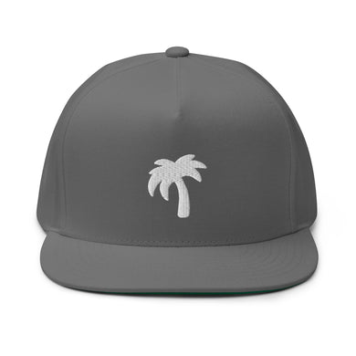 Grey Hat White Palma hat