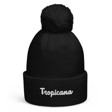 Load image into Gallery viewer, Tropicana Scripts Pom pom beanie